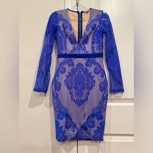 NEW~ AGACI long sleeve lace dress SIZE M